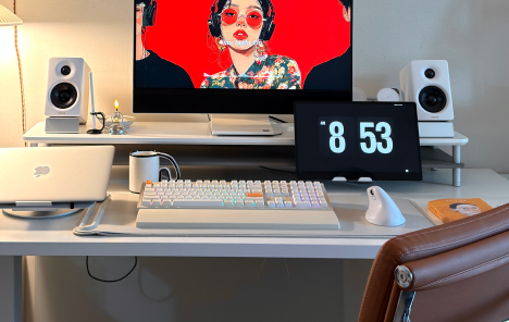 새로운 데스크테리어 완성! 키크론 K10 PRO MAX & M5