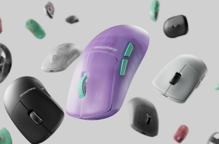 Keychron G6 HE — 화이트 & 블랙
