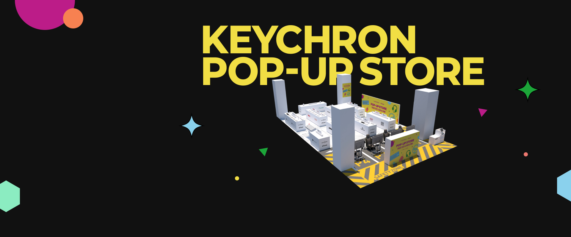 키크론 팝업스토어 OPEN 현대백화점에서 만나요!