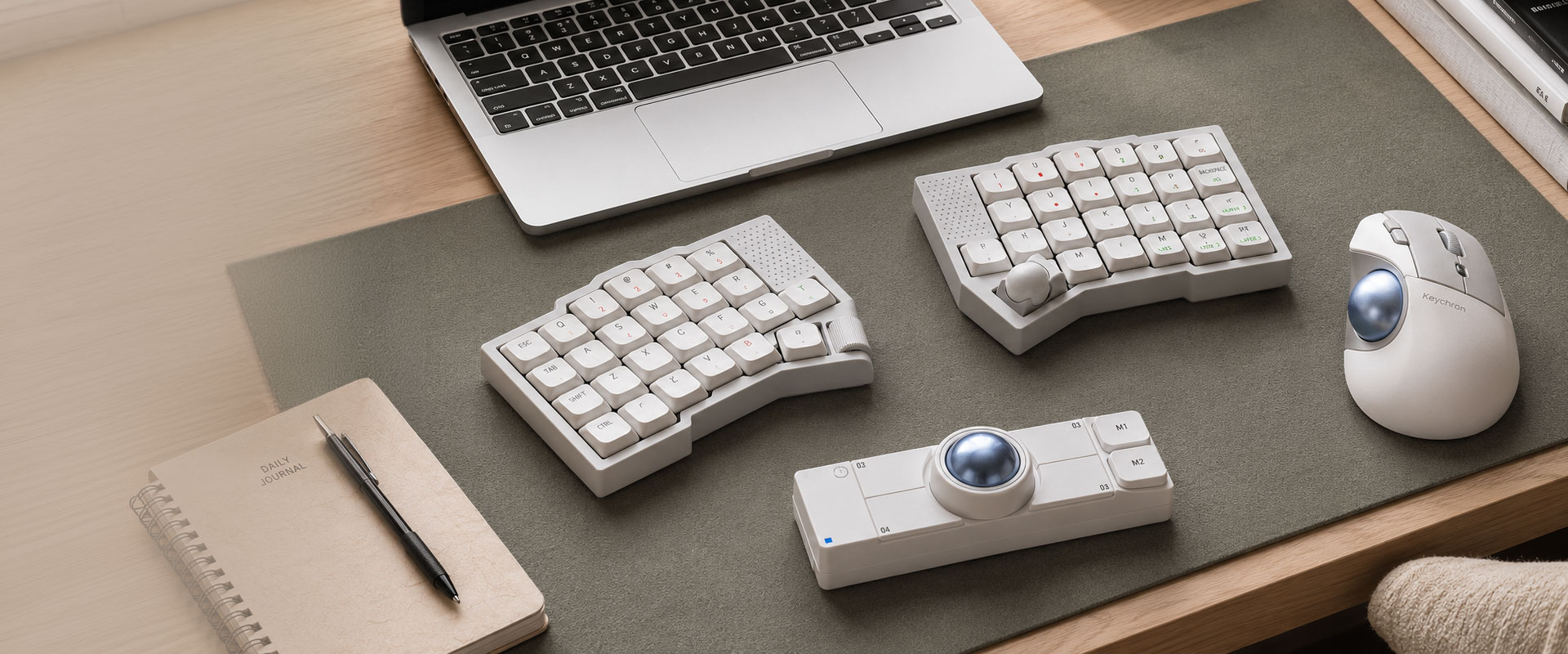 Gizmodo × Keychron 손 이동 제로, 새로운 입력의 시작