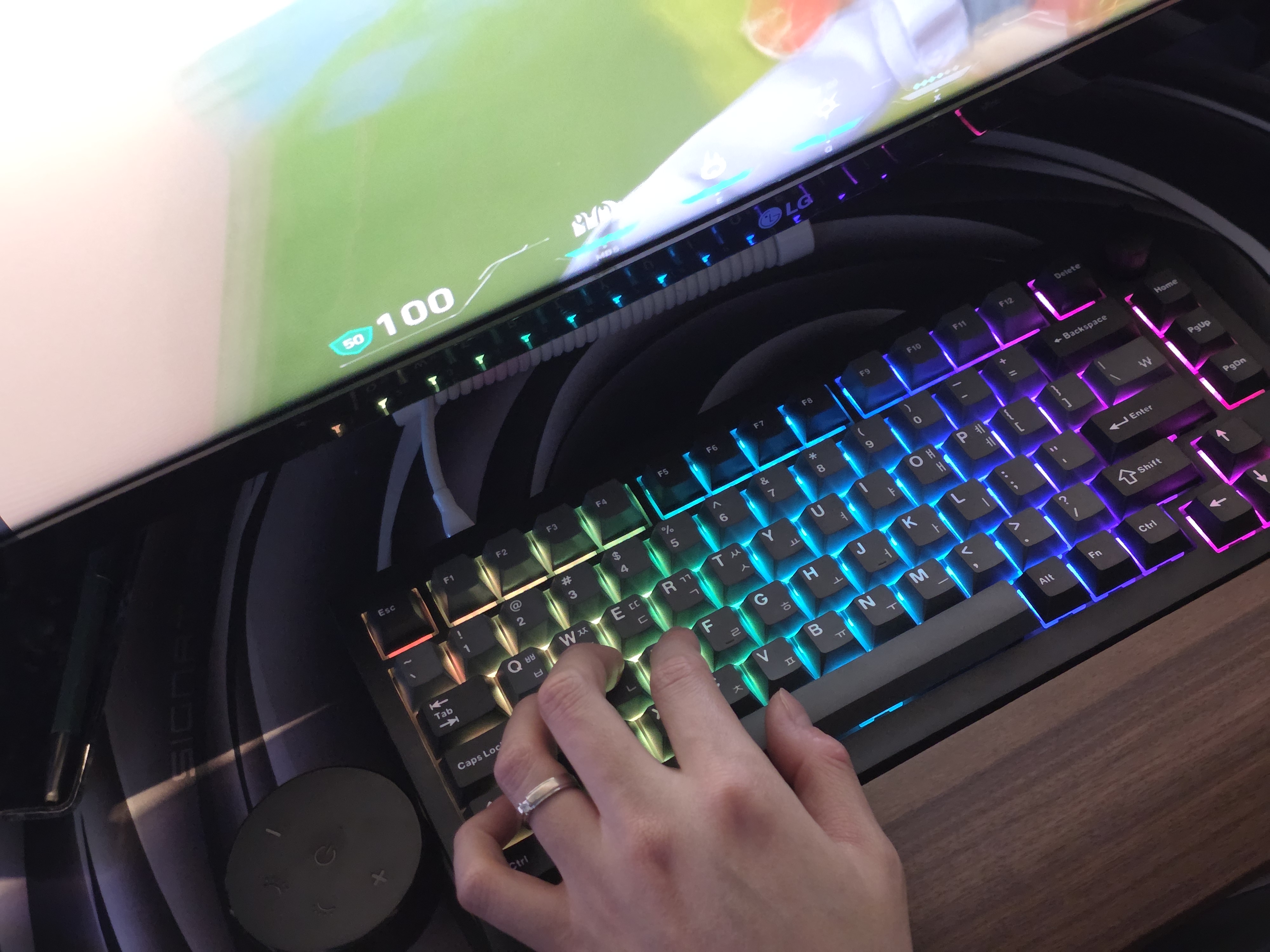 래피드 트리거 FPS 키보드, 키크론 익스트림 eX75 TMR 8K 유선 키보드