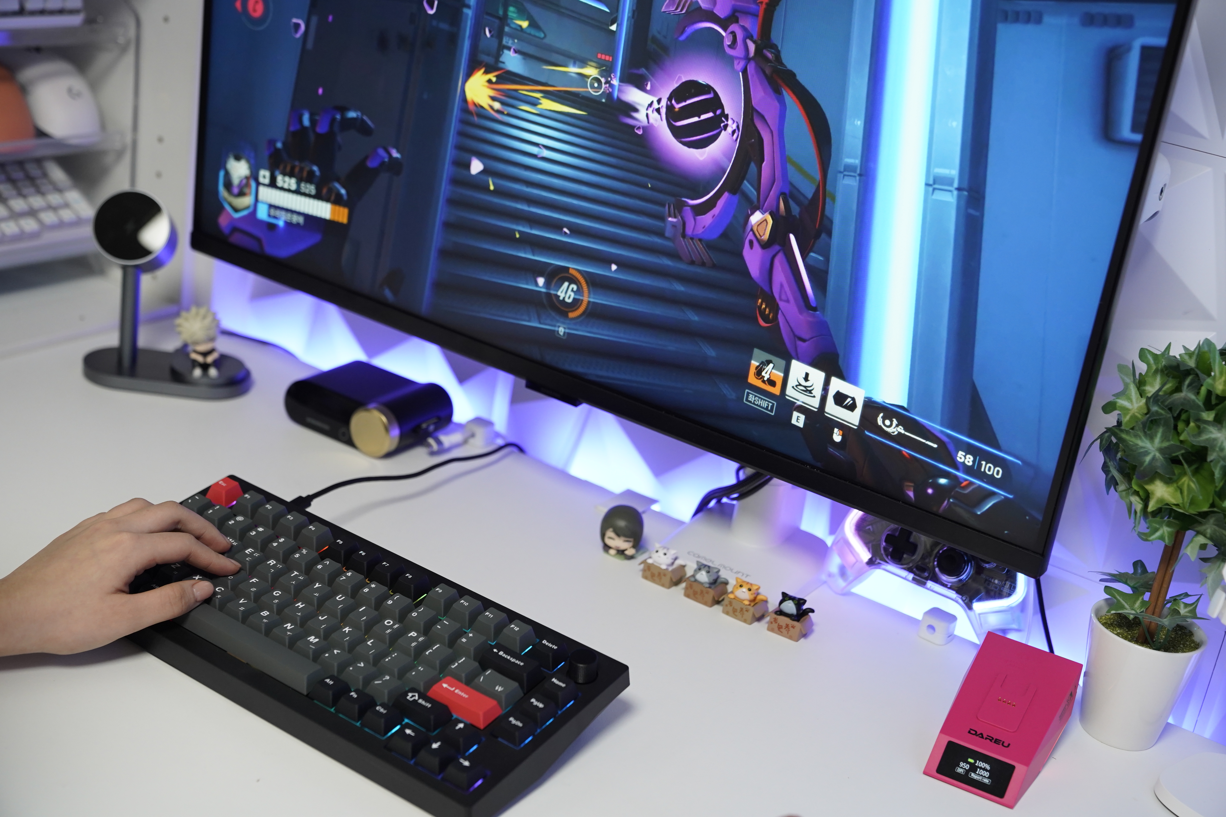 키크론 익스트림 eX75 TMR 8K 마그네틱 키보드. 발로란트 키보드로 추천 이유