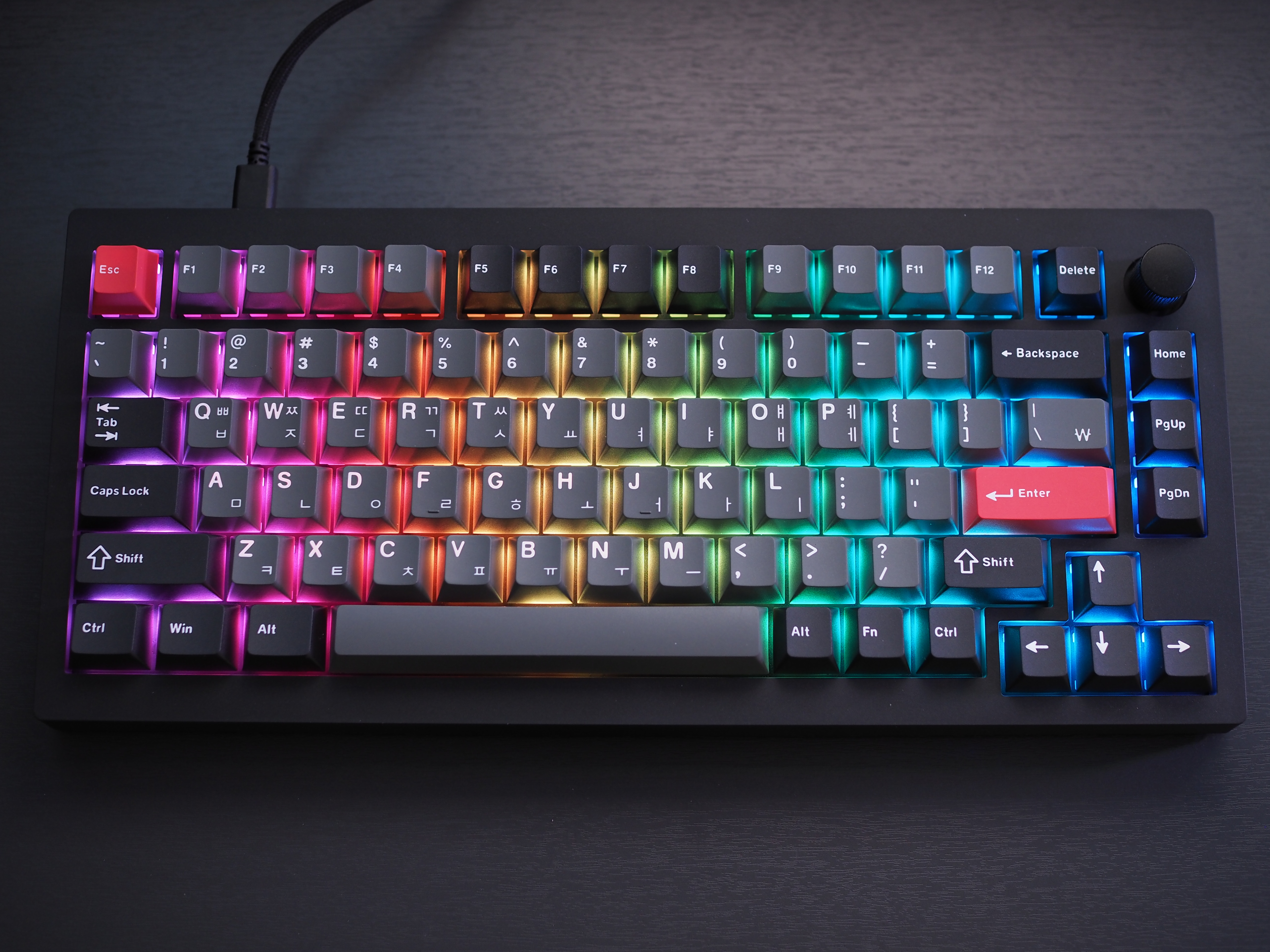 키크론 eX75 HE, FPS 유저를 위한 8K TMR 자석축 저소음 게이밍 키보드 추천