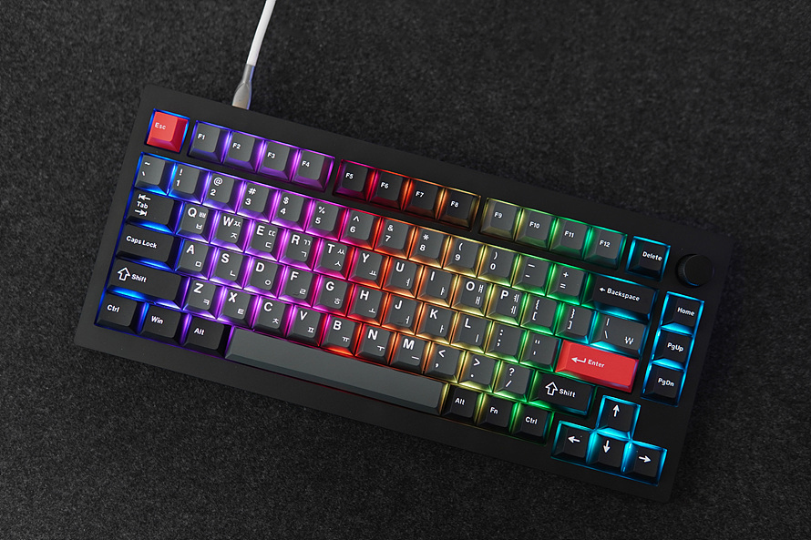 키크론 익스트림 eX75 TMR 8K 래피드 트리거 마그네틱 키보드 리뷰