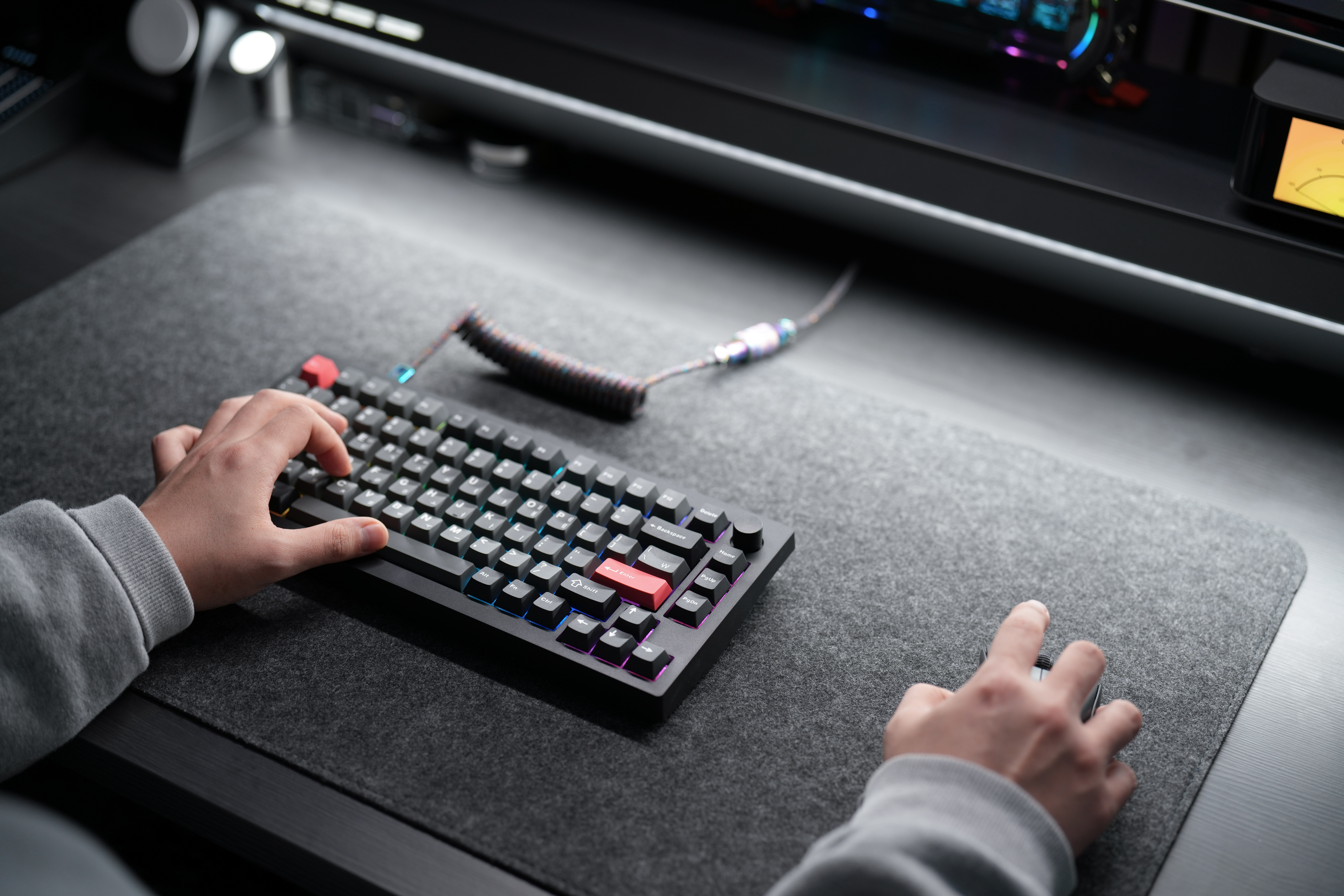 타건감까지 좋은 발로란트 키보드?! 키크론 ex75 TMR 자석축