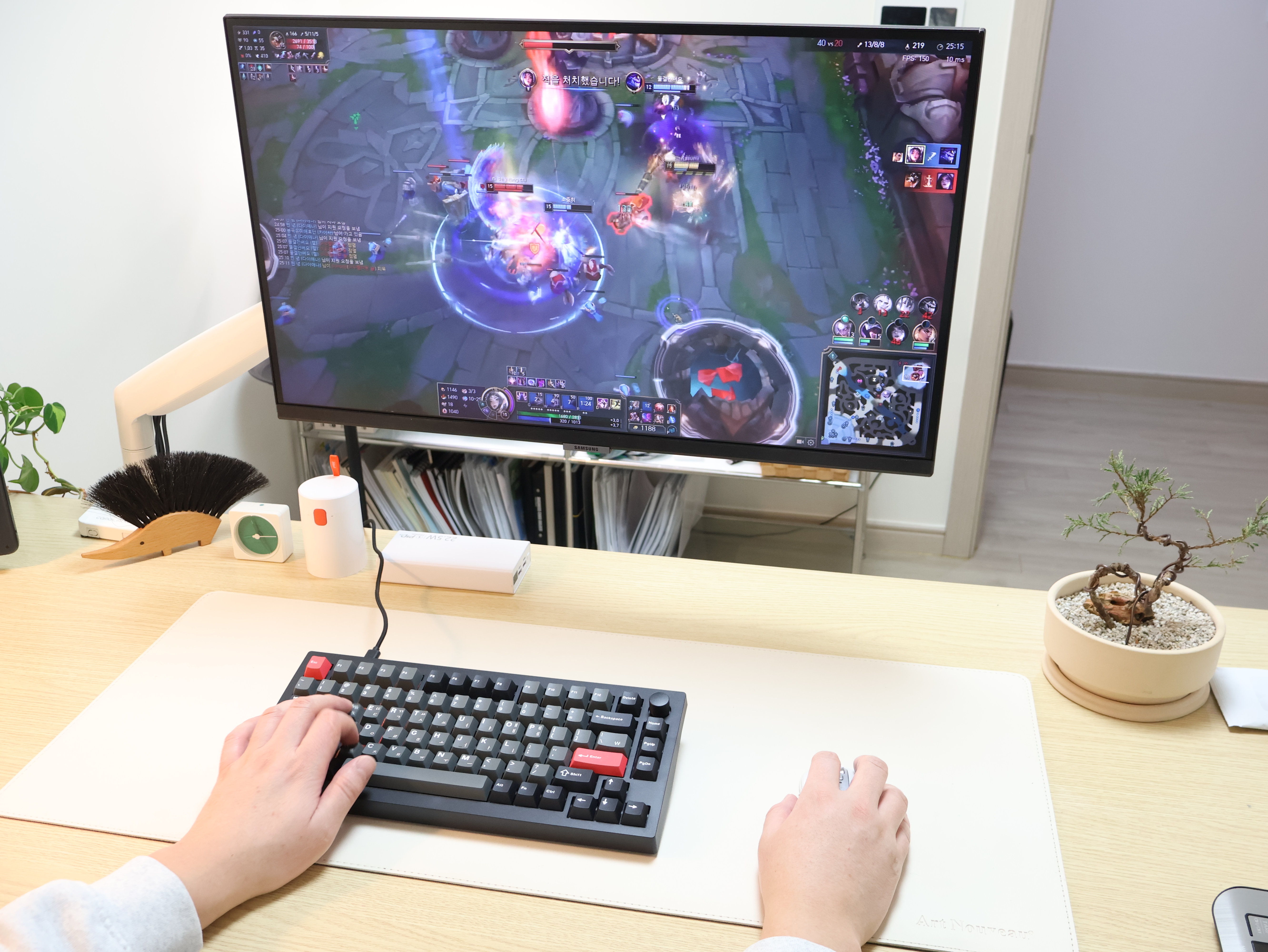 키크론 익스트림 eX75 TMR 8K, 게이밍 키보드로 제격