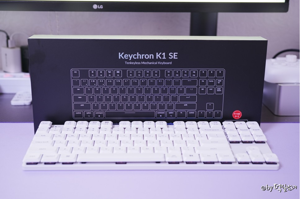 기계식 블루투스 키보드 키크론 k1 se 적축