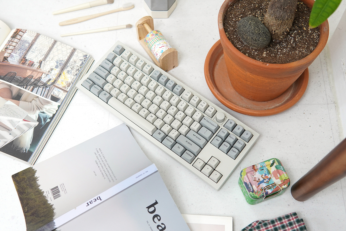 체급이 다르다. 키크론 Q3 Retro Knob 풀알루미늄 커스텀 키보드