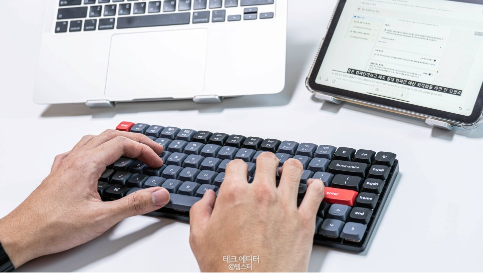 무선 블루투스 기계식 키보드 추천 '키크론 K3 PRO' 리뷰 (ft. Mac)