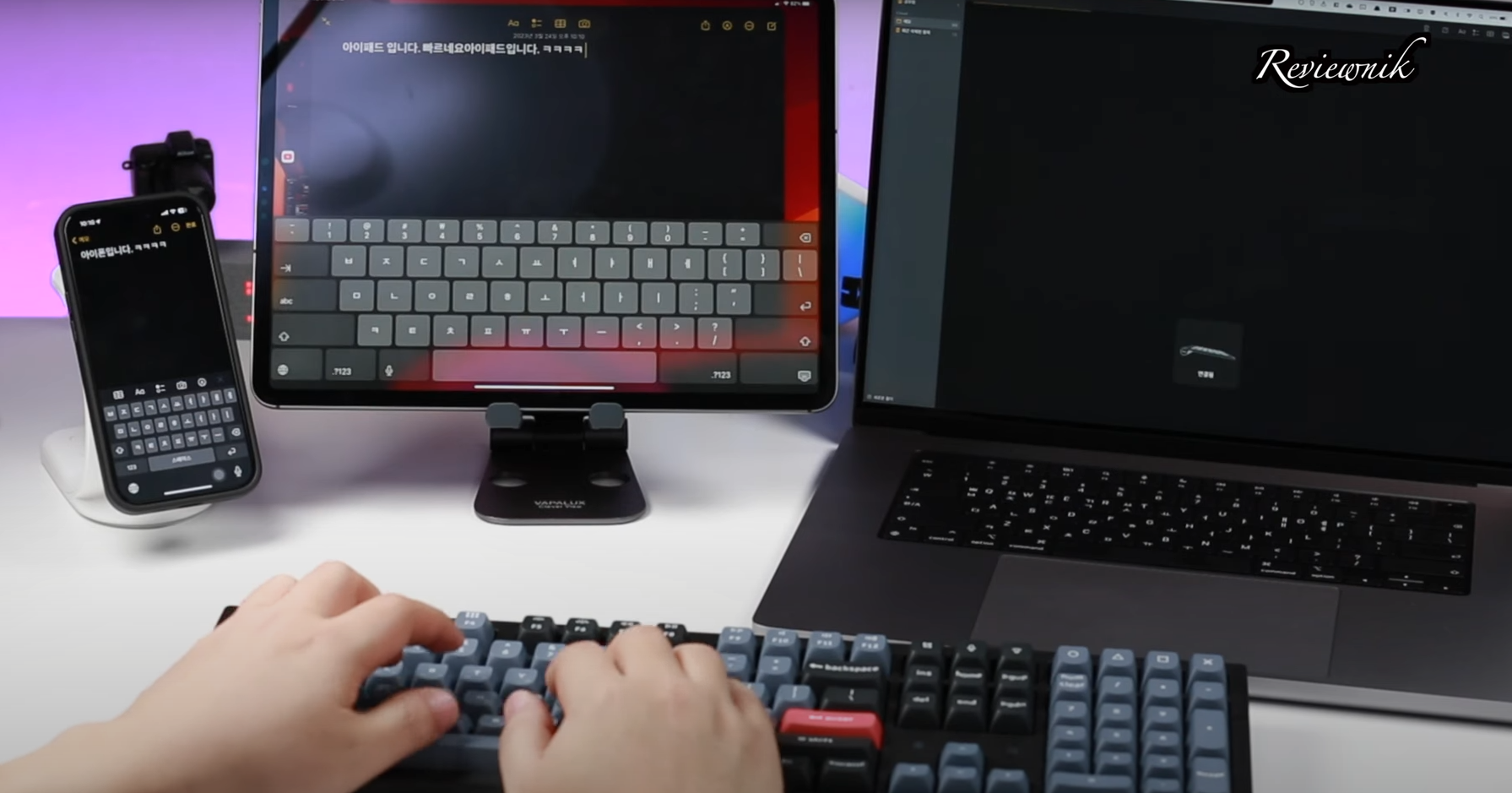 풀사이즈 기계식키보드 키크론 K10 PRO 추가 4키까지 진짜 프로를 만나다!