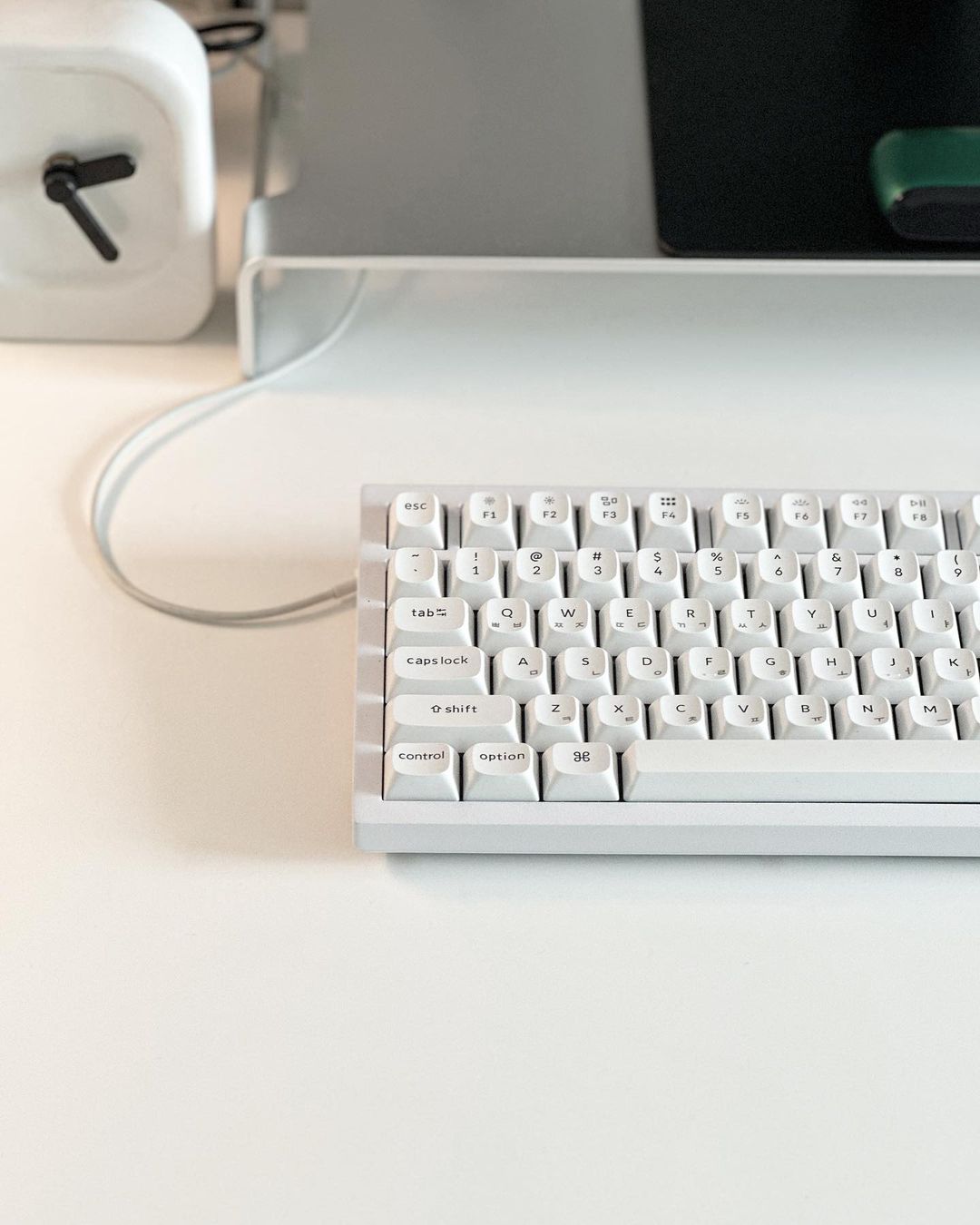 Q3 Knob White 유선 키보드⌨️