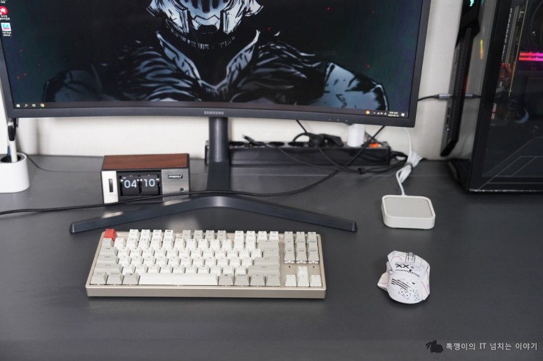 키크론 K8 Retro 저소음 적축 블루투스 키보드 사용해보니