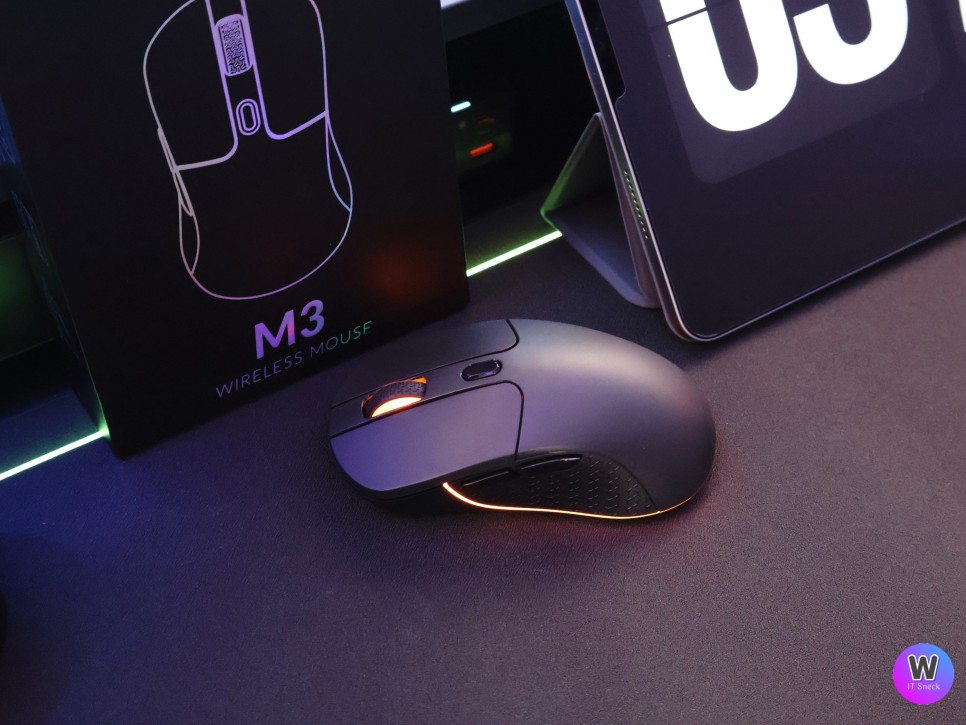 깔끔한 초경량 마우스, 키크론 M3 무선 마우스 리뷰