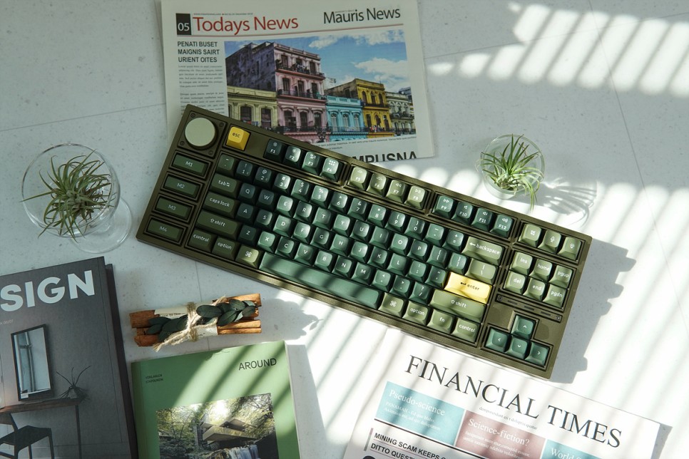 디자인, 기능, 성능 모두 Special. 키크론 Q3 PRO SE Knob