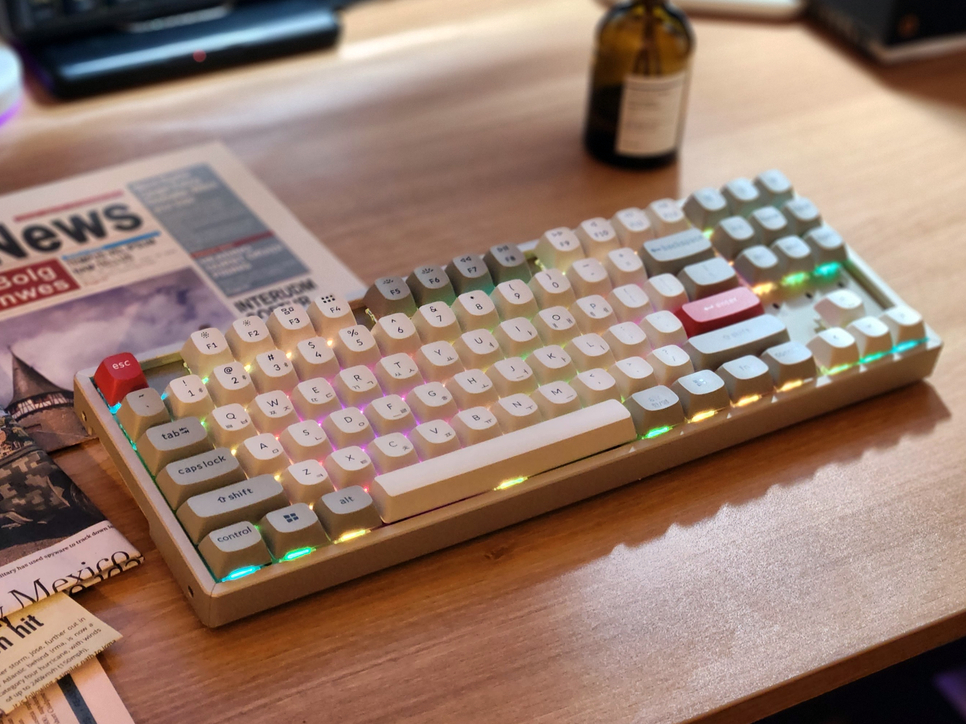 키크론 K8 PRO RETRO 데스크테리어로 좋은 무선 블루투스 기계식 키보드 리뷰