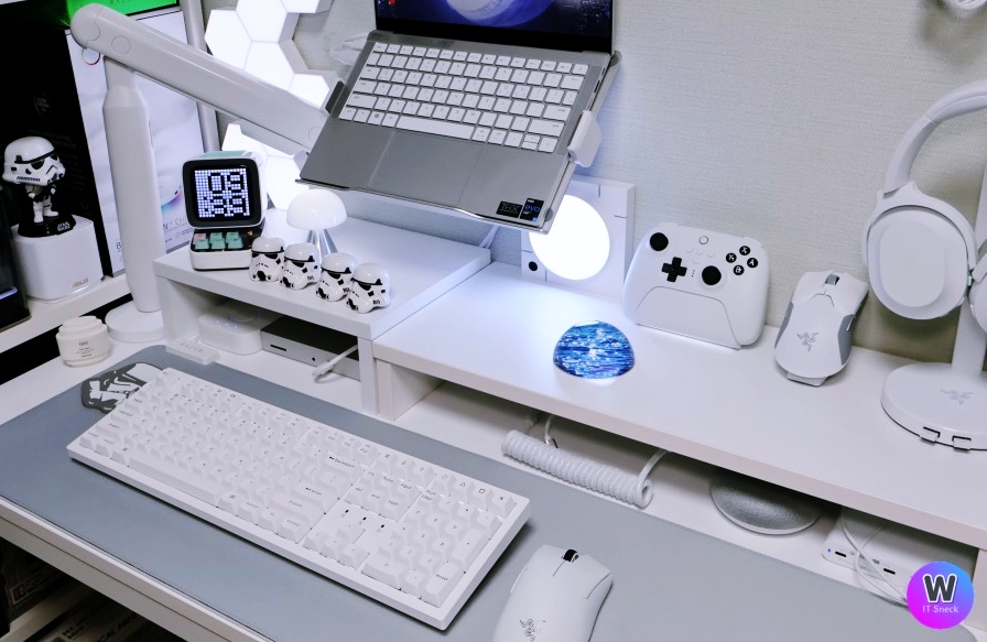 화이트 셋업에 진심이라면, 키크론 K10 Pro White 저소음 갈축 무선 기계식 키보드 리뷰