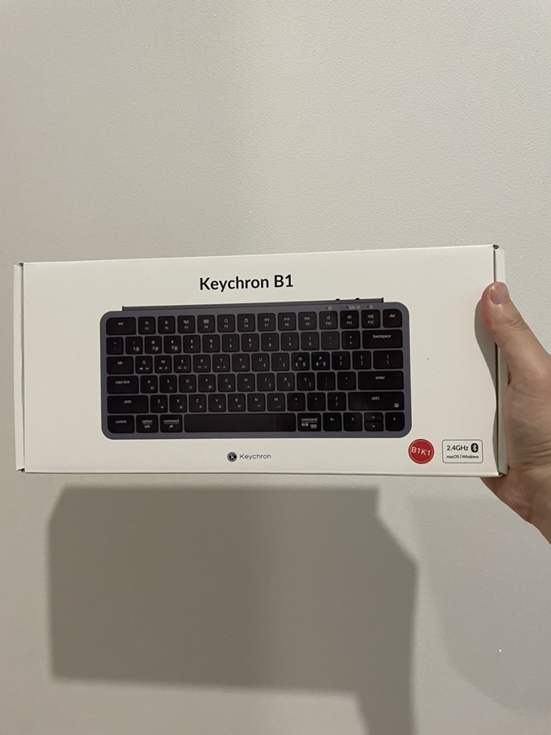 키크론 B1 미니 무선 키보드 스페이스 그레이 사용기