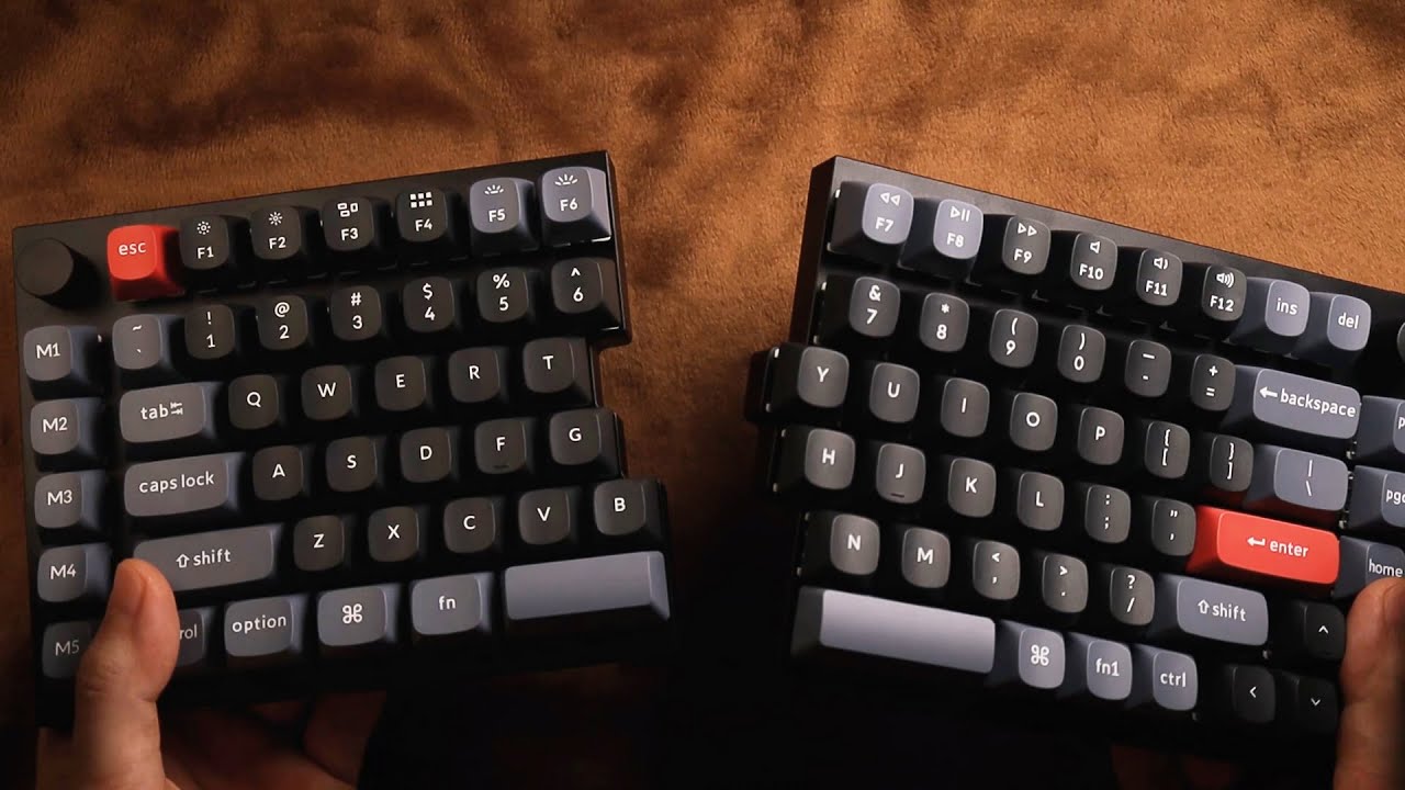 키크론 키보드의 고품격 ASMR