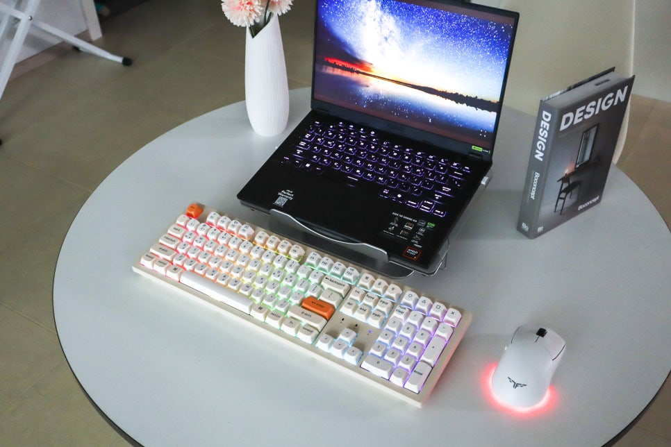 직장인 필수템 저소음 기계식 키보드 찾는다면? K10 PRO MAX 레트로 파스텔